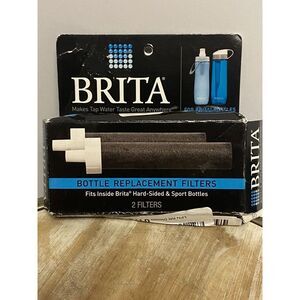 BRITA Bottle Replacement Filters 2-pack BB06-open box Filters Are Factory Sealed